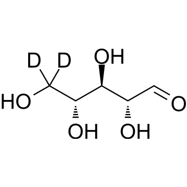 D-Ribose-5,5-C-d2Cas:478506-32-0